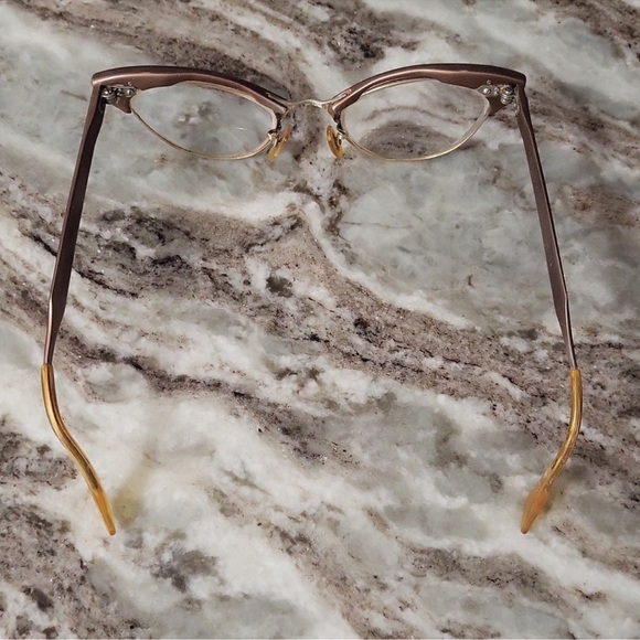 Antique Diamond Cut aluminum frame glasses - Picture 8 of 15